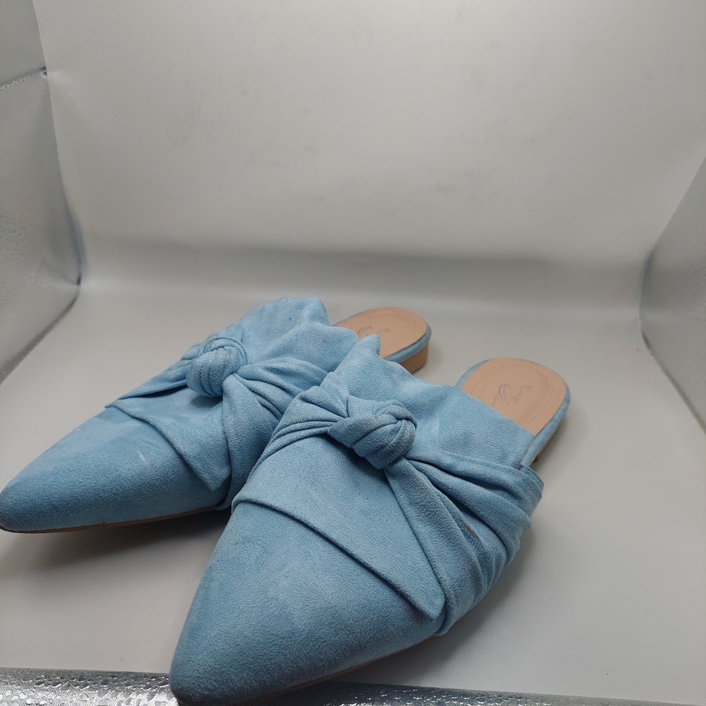 Vintage Havana Blue Slip On Shoes Women's 8